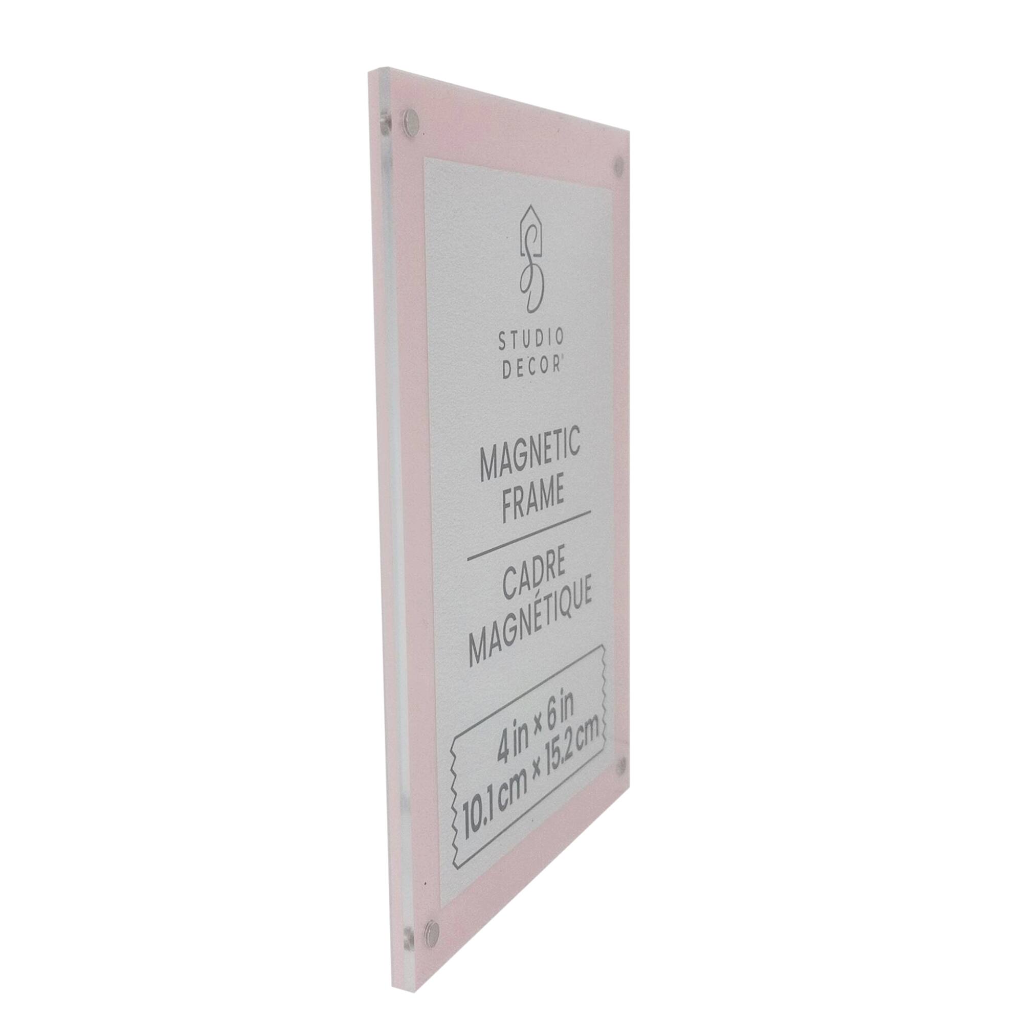 4" x 6" Acrylic Magnetic Frame by Studio Décor